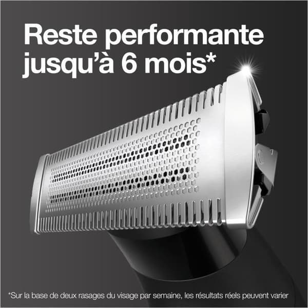 Braun Series XT5 mäns elektriska rakapparat och hybridtrimmer, ansikte + kropp, hållbart blad och resväska svart, XT5200