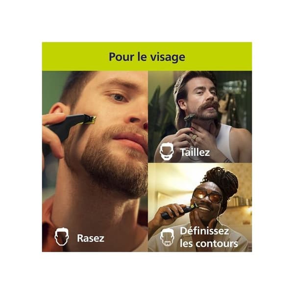 Philips One Blade Pro 360 Chrome trimmer för män