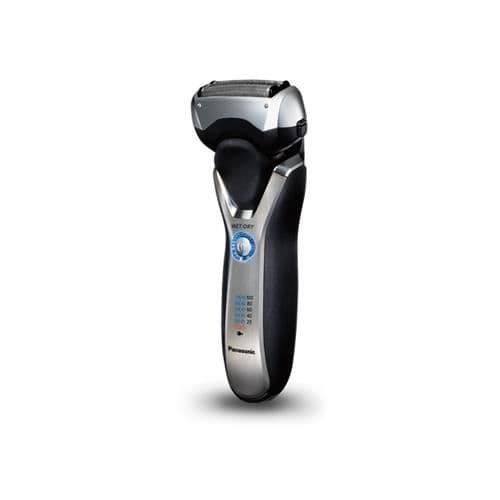 Panasonic ES-RT67-S503 våt & torr uppladdningsbar elektrisk rakapparat, precisa blad, 3 blad, integrerad trimmer, silver