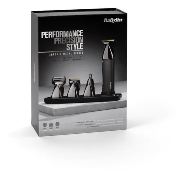Multitrimmer - BaByliss - MT991E - Super-X Metal Series - Titanblad