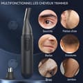 Miniatyrbild 3 av 4: INN Nose Ear Trimmer for Men 2 in 1 500mAh IPX7 Vattentät LED USB Laddning Dubbeleggat blad för ögonbryn och ansikte