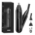 Miniatyrbild 1 av 4: INN Nose Ear Trimmer for Men 2 in 1 500mAh IPX7 Vattentät LED USB Laddning Dubbeleggat blad för ögonbryn och ansikte