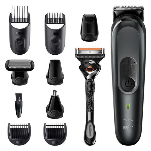 TONDEUSE MULTI MGK7321-BRAUN Svart, Grå
