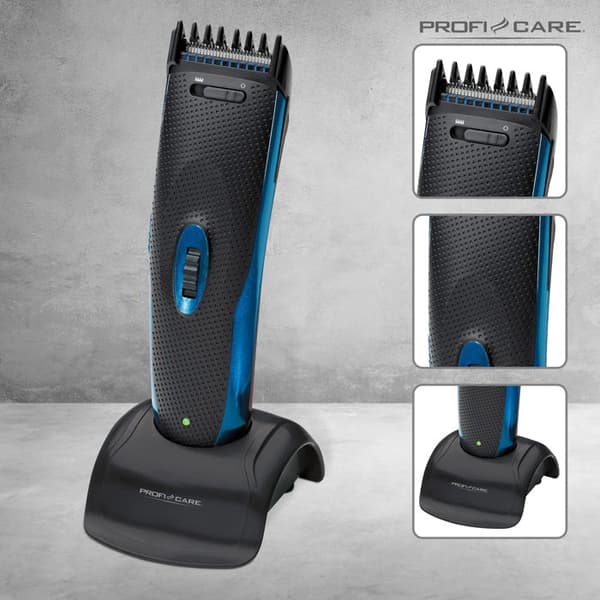 Set 1 Hår-, Skägg- och Kroppstrimmer + 1 Trimmer för Näsa och Öron Proficare HSM/R 3052 600mAh Svart/Blå 330520
