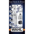 Miniatyrbild 2 av 2: Näs-/örontrimmer - WAHL - Ear, Nose &amp; Brow 3-i-1 - 3 skärhuvuden - Tvättbara blad