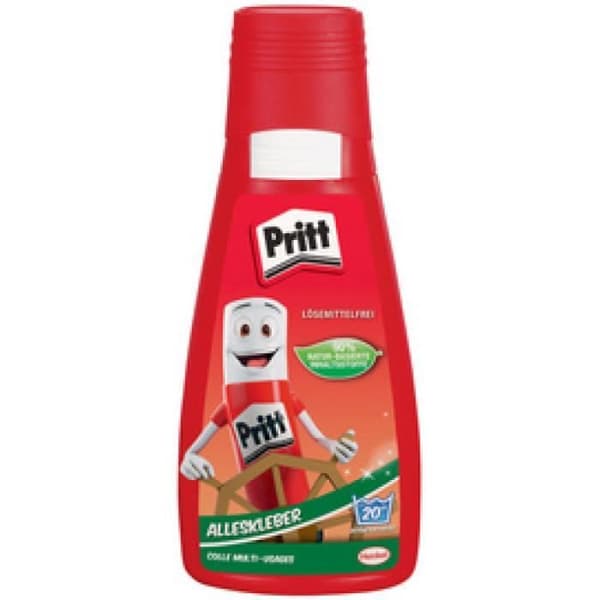 Pritt multifunktionslim, lösningsmedelsfritt, 100 g flaska 0,000000 svart