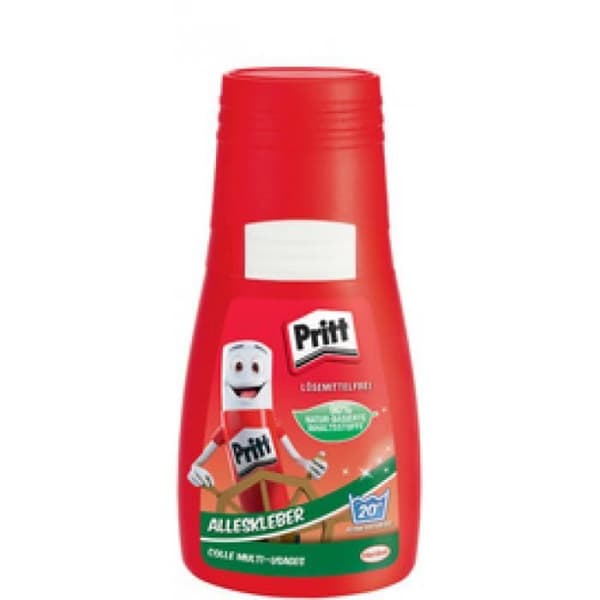 Pritt multifunktionslim, lösningsmedelsfritt, 100 g flaska 0,000000 svart