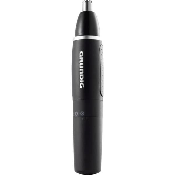GRUNDIG MT 3810 näs- och örontrimmer - Svart - För skonsam hårborttagning - Uppladdningsbart batteri Svart