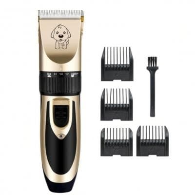 Professionel hunde- og kattehårtrimmer - Guld - Grooming Hair Clipper