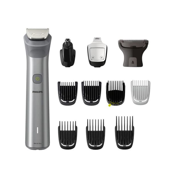 Hårklippare - PHILIPS - MG5940/15 - Trådlös - 12 tillbehör - Rostfritt stål