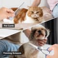 Miniatyrbild 3 av 7: Premium Hundklippare Kit - Saxar för hund