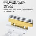 Miniatyrbild 4 av 6: INF Platinum Husdjurstrimmer med Keramiskt Blad C5