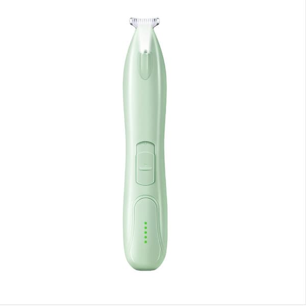 INF Illuminated Electric Pet Paw Trimmer Grön