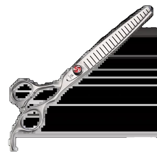 Sax för grooming, ergonomisk design, precisionsklippning,7.5tum, ingen