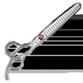 Miniatyrbild 1 av 2: Sax för grooming, ergonomisk design, precisionsklippning,7.5tum, ingen