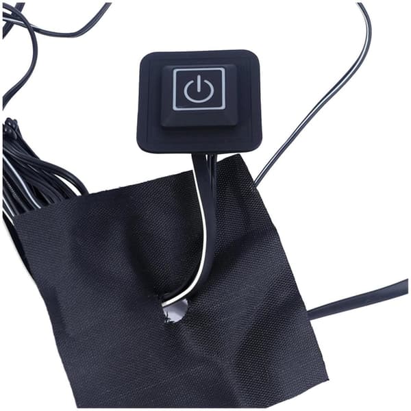 5 i 1 USB-värmedyna för kläder, 3 temperaturjusterbara värmare för väst/jacka