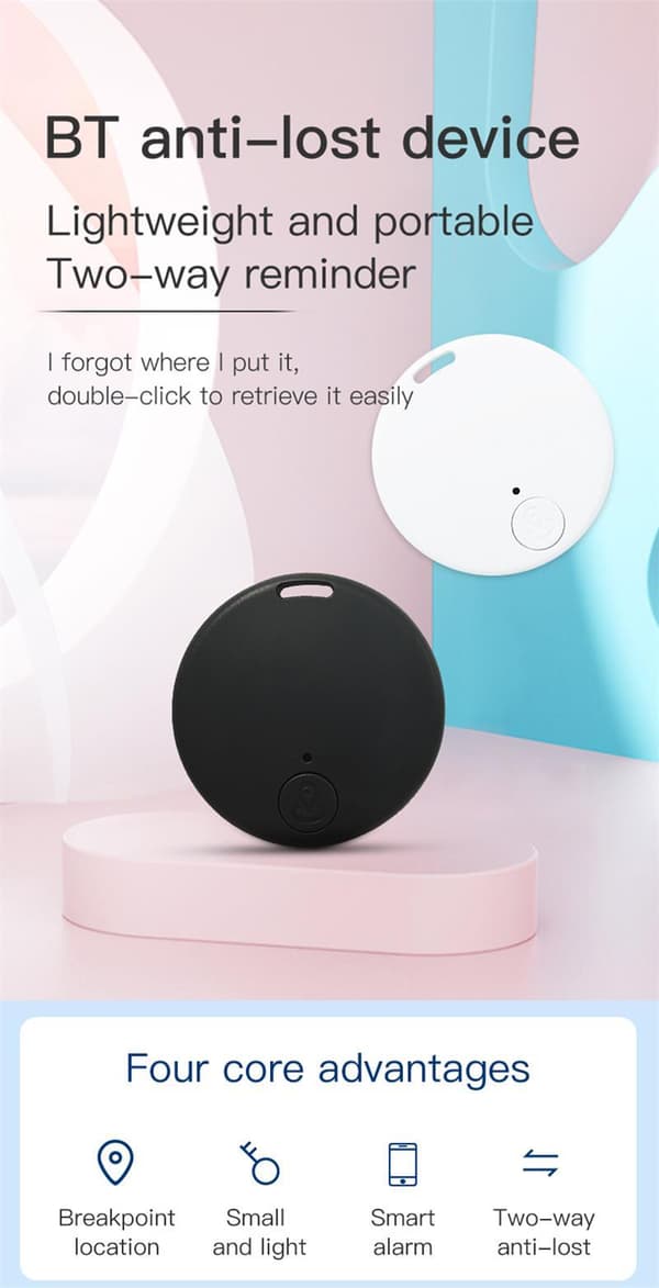 Xiaomi Mini GPS Tracker 2025 – Bluetooth 5.0 Anti-Lost Spårare för Bil