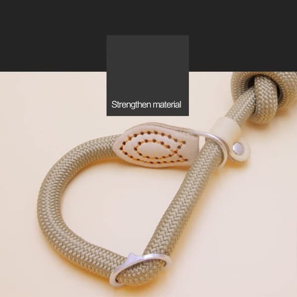 INF Koiran talutushihna Musta 6 mm x  1.5 m