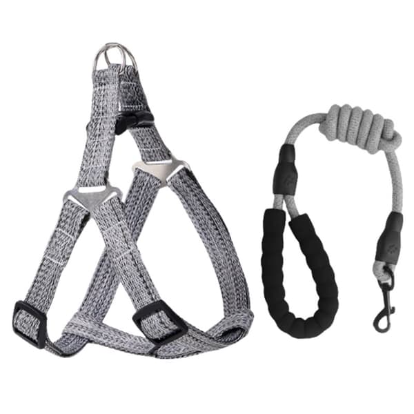 INF Husdjurssele och koppel för små hundar (3-8 lbs)