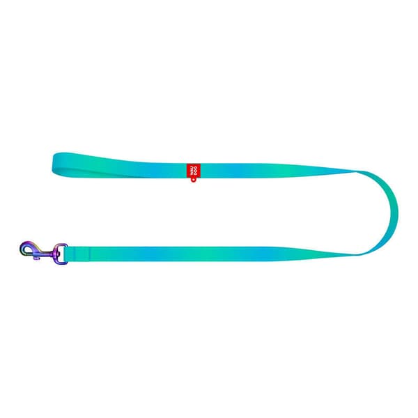 WAUDOG gradient hundebånd i nylon, 20 mm bred, 122 cm lang blå