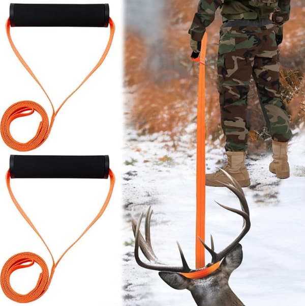 INF 2-Pack Deer Traction Strap, Heavy Duty Jagt Traction Grip