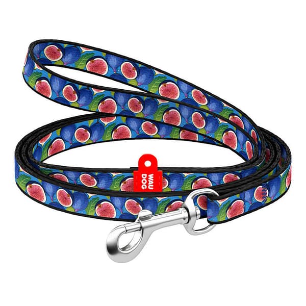 WAUDOG nylon hundebånd 20 mm bred, 122 cm lang "fig"