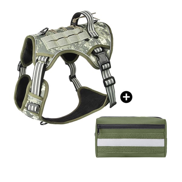 INF Taktisk hundsele med handtag  S
