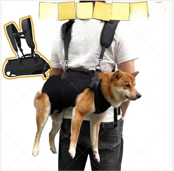 INF Pet Carrier rygsæk til små hunde og katte