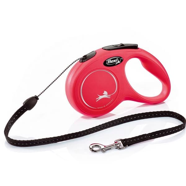 Leash Flexi Classic Cordon S Red 5 Meters
