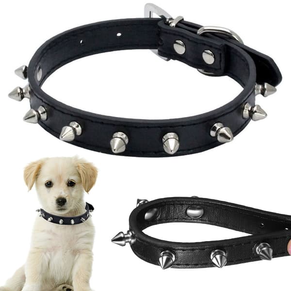Hundehalsbånd med pigger XL (42-52CM) Velg farge