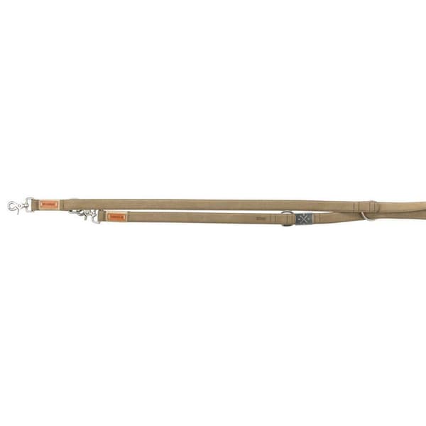 Trixie Läder Be Nordic 20 Mm 2m Koppel Grå M-L
