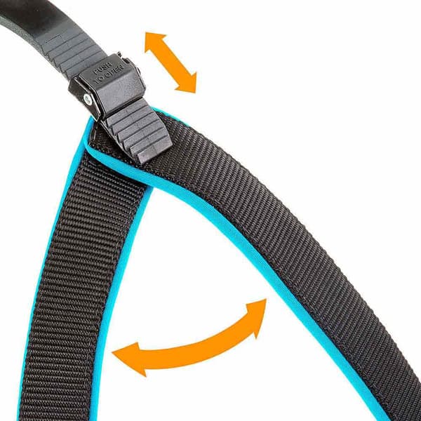 Ferplast Sele Agila Fluo 6 Blå
