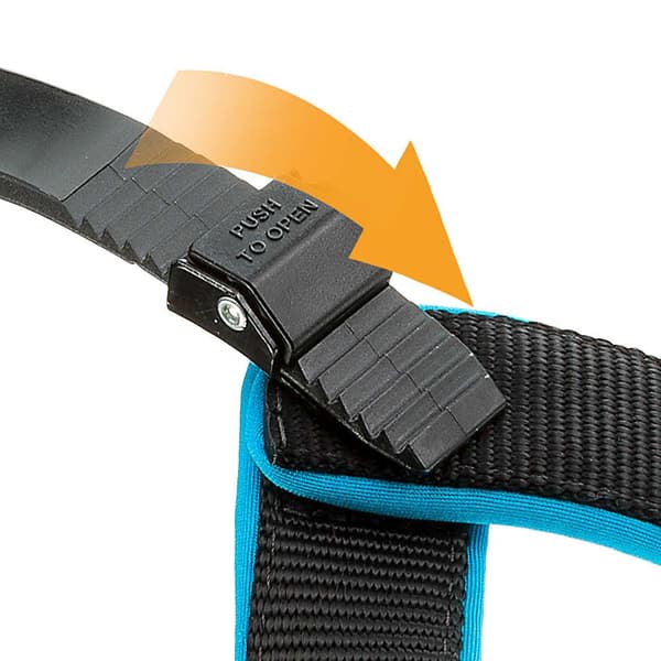 Ferplast Sele Agila Fluo 6 Blå