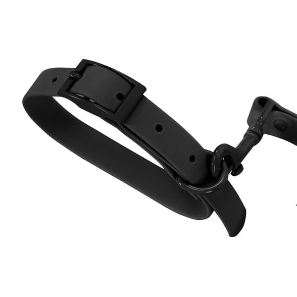Hundesnor og halsbånd PJ-067 sort S