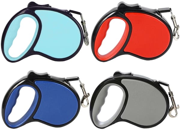 Hundkoppel 5m - Rullande - Flexibelt Rullkoppel - Hund Koppel