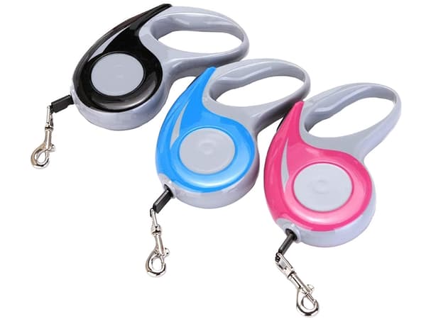 Hundkoppel 5m - Rullande - Flexibelt Rullkoppel - Hund Koppel