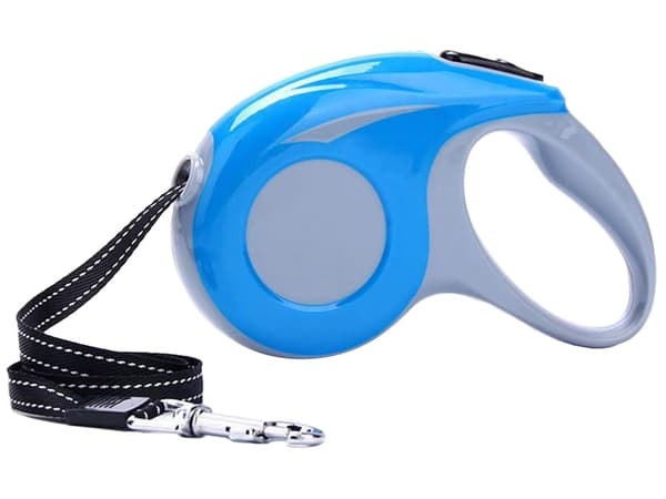 Hundkoppel 5m - Rullande - Flexibelt Rullkoppel - Hund Koppel