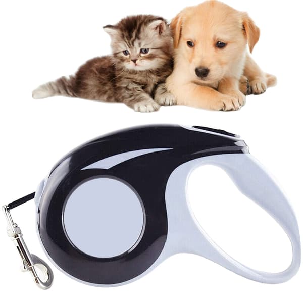 Hundkoppel 5m - Rullande - Flexibelt Rullkoppel - Hund Koppel