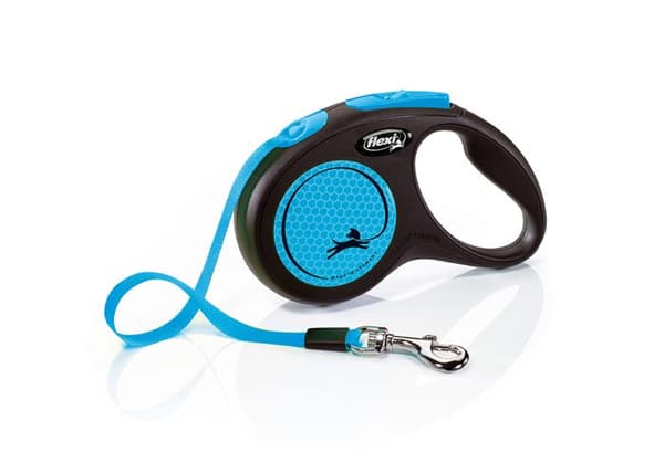 Koppel Ny Neon M Tape 5 m svart/ neonblå Flexi CL21T5-251-S-NEOBL