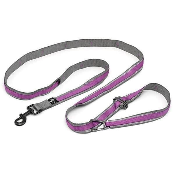 Håndfri snor - KURGO - QUANTUM - 6 positioner - 120 til 180 cm - Lilla