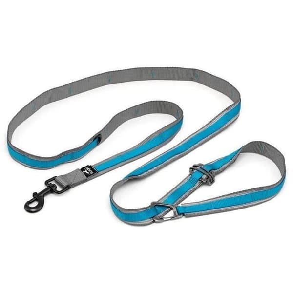 Håndfri snor - KURGO - QUANTUM - 6 positioner - 120 til 180 cm - Blå