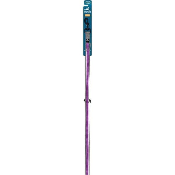 Kädet vapaana pidettävä talutin - KURGO - QUANTUM - 6 asentoa - 120-180 cm - Violetti