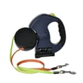 Miniatyrbillede 1 af 2: Retractable Leash, LED Lommelygte, Tangle-Free Design,Marineblå, 3M