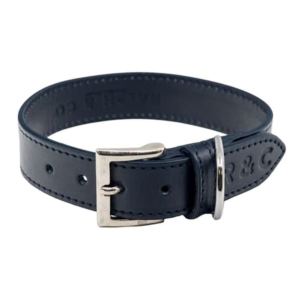 Ralph & Co Rimini dubbel läder hund halsband