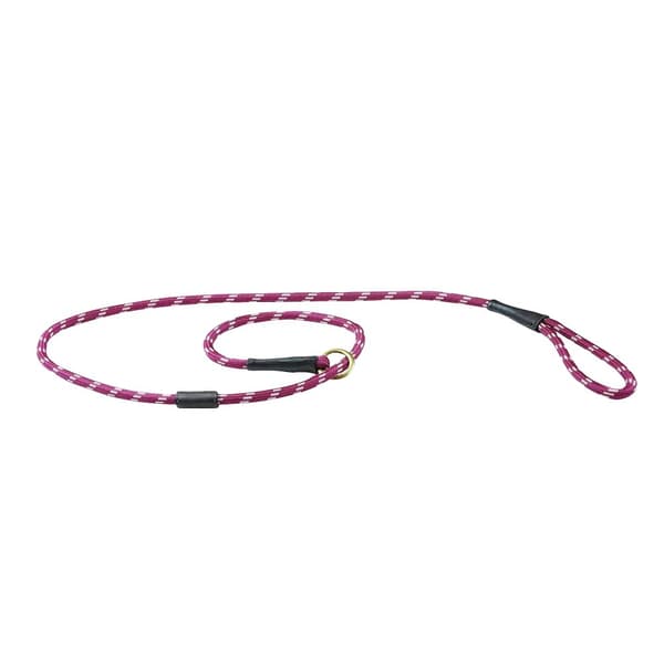 Weatherbeeta Rope Leather Slip Dog Lead
