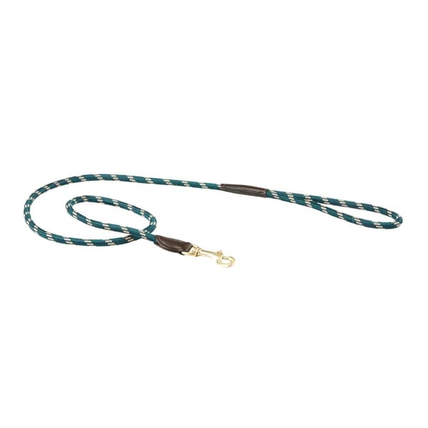 Weatherbeeta Rope Leather Dog Lead