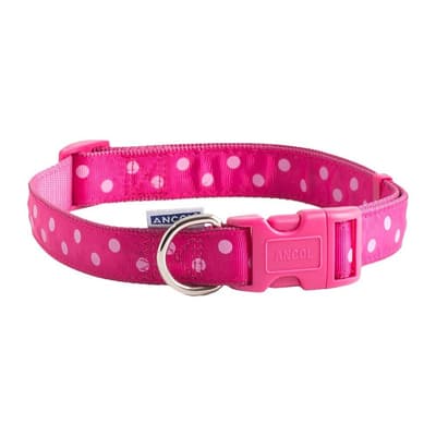 Vintage Polka Dot Dog Collar