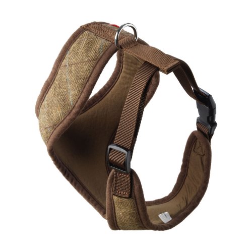 Bild av House of Paws Memory Foam Tweed Dog Harness