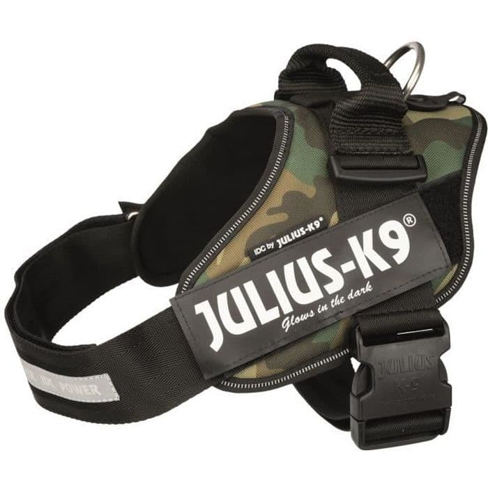 JULIUS K9 Power IDC Harness 1 - L: 6385 cm - 50 mm - Camouflage - För hundar