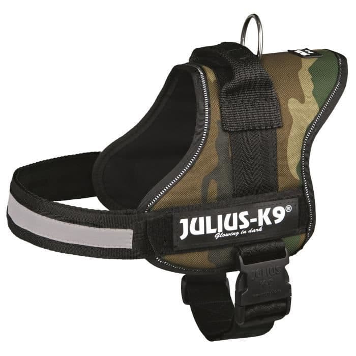 Power Harness Julius-K9 - 0 - ML: 58-76 cm-40 mm - Camouflage - För hundar